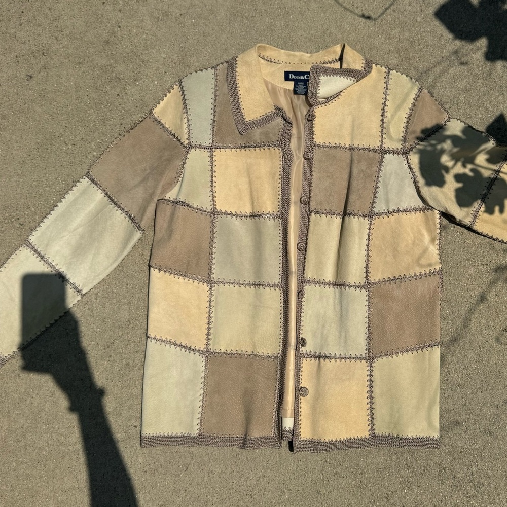 Super Clean Leather Denim & Co Jacket Fall